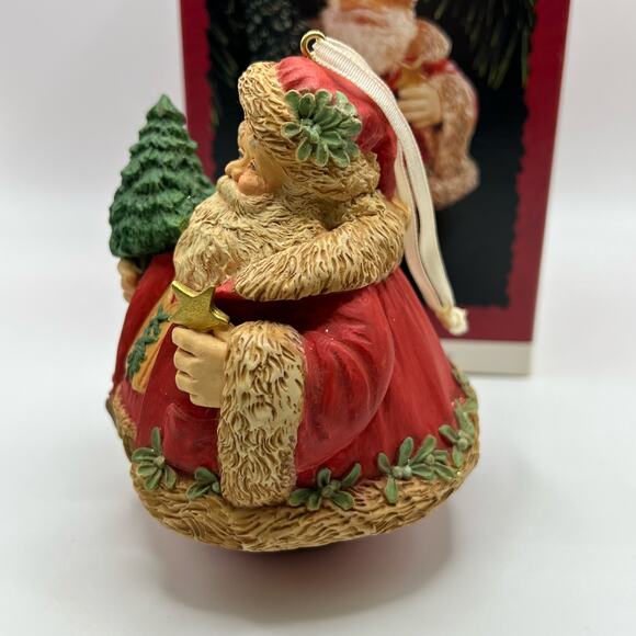 Vintage Hallmark Keepsake Ornament Special Edition Evergreen Santa 1996 - Picture 2 of 5
